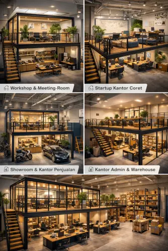 Mezzanine Ruang Kantor di Ciwidey