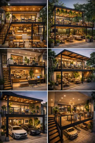 Mezannine Cafe Modern di Ciwidey