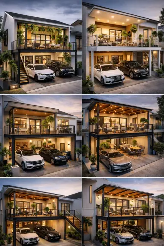 Mezannine Teras Rumah Keren di Ciwidey